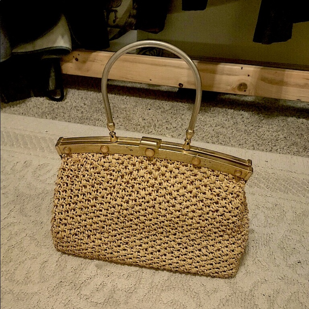 Straw bag Made in Italy exclusively for Walborg